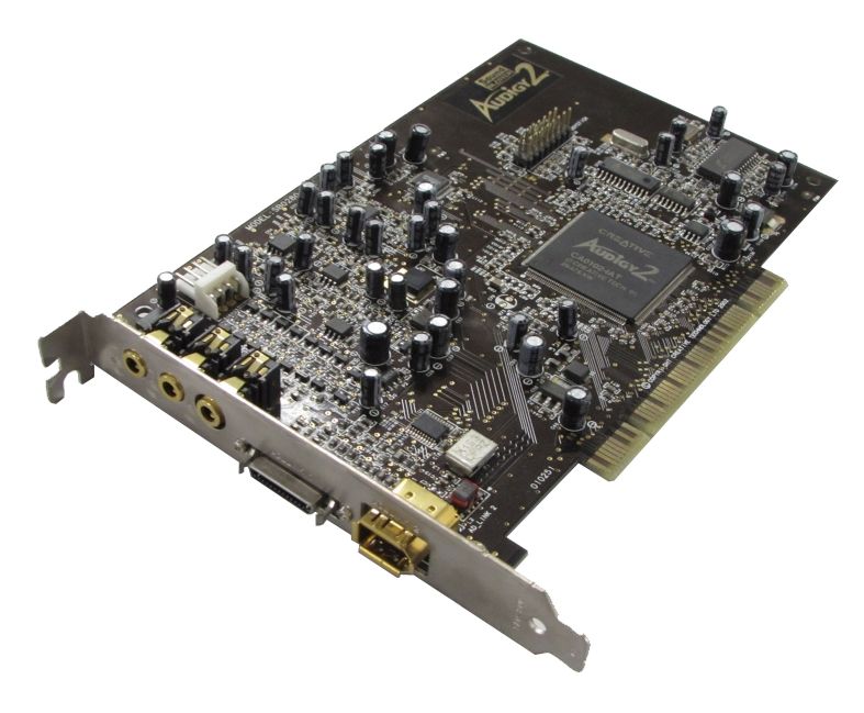 Geluidskaart Creative Labs Sound Blaster Audigy2 Platinum EX PCI 5.1 Surround Gameport SB0280